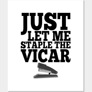 Misheard Lyrics - Staple the Vicar Posters and Art